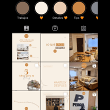 Mi proyecto del curso: Diseño de feed de Instagram con Canva. Un proyecto de Diseño gráfico, Marketing, Redes Sociales, Instagram y Diseño digital de Malena Gozalo - 17.02.2023