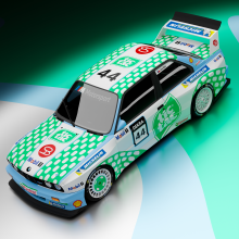 My project for course: Intro to 3D Livery Design: Decals for Digital Cars Ein Projekt aus dem Bereich 3D und 3-D-Modellierung von shulibrk - 18.02.2023