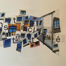 Instantaticité. Collage project by Marie Husson - 01.01.2019