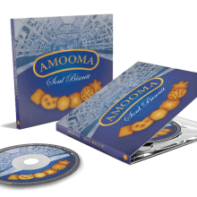 Diseño y maquetación de disco - Amooma Soul Biscuit. Design, Music, Br, ing & Identit project by Ulises Martinez - 06.30.2022