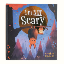 I'm Not Scary - Picture book. Un proyecto de Ilustración tradicional, Diseño de personajes y Álbum ilustrado						 de Raahat Kaduji - 31.08.2022