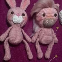 Meu projeto do curso: Amigurumi de animais com crochê. Un proyecto de Diseño de juguetes, Tejido, DIY, Crochet, Amigurumi y Diseño textil de Bianca Souza - 03.03.2023