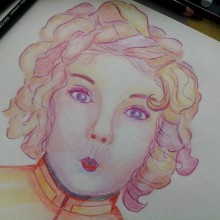 Il mio progetto del corso: Ritratti vivaci con matite colorate. Un proyecto de Dibujo, Dibujo de Retrato y Sketchbook de Tiziana B. - 02.03.2023