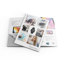 Catálogo de producto para Prixton. Un proyecto de Diseño editorial y Diseño gráfico de Patricia Ros - 30.12.2019
