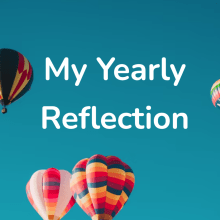 Yearly Reflection Booklet (Updated yearly since 2008). Education project by Benedikt Glatzl - 03.10.2023