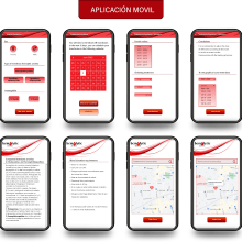 AGBA APP. UX / UI, Br, ing, Identit, Design Management, App Design, and Digital Product Development project by Verónica Vidal VVDESIGN- DISEÑO GRÁFICO - 07.28.2022