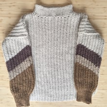 Mon projet du cours : Crochet : créez des vêtements avec une seule aiguille. Moda, Design de moda, Tecido, DIY, Crochê, e Design têxtil projeto de alicia.rey11 - 19.03.2023