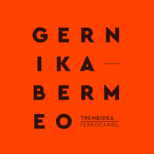 Gernika-Bermeo: una vía abierta a la memoria. Un projet de Design , Br, ing et identité, Événements , et Conception de produits de SIROPE - 01.02.2022