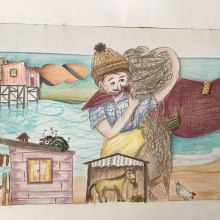 Mi proyecto del curso: Técnicas de papercut para contar historias. Un proyecto de Ilustración tradicional, Artesanía, Papercraft, Stor, telling y Narrativa de Arlette Cassot - 20.03.2023
