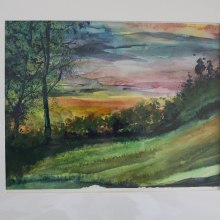 Sunrise . Un proyecto de Pintura de Michaelle Frank - 20.03.2023