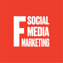F Social Media Marketing. Design, Br, ing, Identit, Web Design, and Logo Design project by Daniel Salazar - 03.22.2023