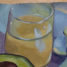 Meu projeto do curso: Técnicas de pintura contemporânea a óleo. Fine Arts, Painting, and Oil Painting project by Regiane Stüpp - 03.23.2023