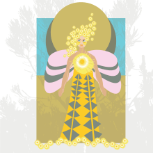 Angel of Mirrabooka. Un proyecto de Diseño e Ilustración tradicional de Roslyn - 24.03.2023