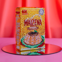 Natilla Maizena en Cristales. Un proyecto de Artesanía, Papercraft, Creatividad, Concept Art y Artes culinarias de Paola Alonso - 10.11.2022