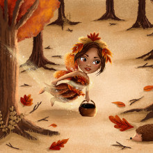 My project for course: Children’s Illustration with Procreate: Paint Magical Scenes. Traditional illustration, Digital Illustration, Children's Illustration, Digital Painting, and Picturebook project by Courtney Munnery - 03.23.2023