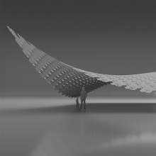 3D Patterns with Rhino Grasshopper. Un proyecto de 3D, Arquitectura, Diseño, creación de muebles					, Diseño industrial, Arquitectura interior, Diseño de producto, Modelado 3D, Arquitectura digital y Diseño 3D de Anas Tariq Ameen - 26.03.2023