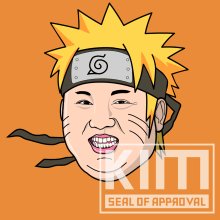 Kim seal of approval (Naruto series). Un proyecto de Ilustración tradicional e Ilustración digital de Ibai Eizaguirre Sardon - 28.03.2023