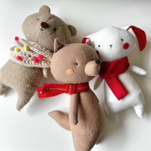 My project for course: Designing and Making Your Own Soft Toy. Character Design, Arts, Crafts, To, Design, Sewing, Patternmaking, and Dressmaking project by Tehila Bar - 03.29.2023