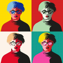 Memorias de Andy Warhol. Un proyecto de Diseño, Ilustración, Diseño de moda e Ilustración de moda					 de Andres Gómez - 29.03.2023