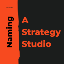 Naming a strategy studio. Br, ing, Identit, Creative Consulting, Design Management, and Naming project by Steph Egger - 03.30.2023