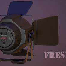Proyecto final: Luz fresnel. 3D, 3D Modeling, Video Games, and Game Design project by giryceci - 04.05.2023
