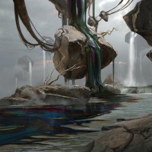 Magic: The Gathering Illustrations. Traditional illustration, Game Design, Creativit, and Digital Illustration project by Titus Lunter - 04.13.2023