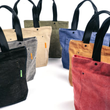 Marca de bolsos Bahía Bags - Bolso grande. Un proyecto de Diseño de complementos, Moda, Diseño industrial y Diseño de producto de Cristina Guillen Malluguiza - 13.04.2023