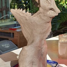 MARTIN BUCKINGHAM'S project for the course: Introduction to Clay Figurative Sculpture. Artes plásticas, e Escultura projeto de Martin Buckingham - 17.04.2023