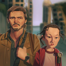 The Last of Us - Fan Art. Un proyecto de Ilustración de Milan Cambier - 15.03.2023