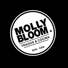 Resto-Bar Molly Bloom . Un proyecto de Diseño, Publicidad, Diseño gráfico, Arquitectura interior, Diseño de interiores y Fotografía de producto de Leandro Fregoni Quintar - 01.07.2018