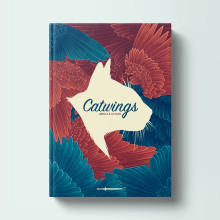 Catwings / Proyecto personal. Design, Traditional illustration, Editorial Design, and Editorial Illustration project by Maldo illustration - 04.25.2023