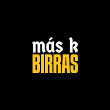 Mi proyecto: Más K Birras. Un proyecto de Diseño, Br, ing e Identidad, Diseño gráfico y Diseño de logotipos de Ibán Reyes Lara - 27.04.2023