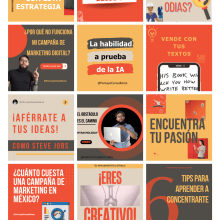 Mi proyecto del curso: Diseño de feed de Instagram con Canva. Un proyecto de Diseño gráfico, Marketing, Redes Sociales, Instagram y Diseño digital de Jorge Porcayo - 28.04.2023
