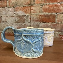 My project for course: Stamp Making for Textured Pottery. Arts, Crafts, Fine Arts, Decoration, Ceramics, and DIY project by Deb Eck - 04.30.2023