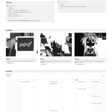 My Notion Profile Page - Nanaki. Web Development, and Digital Product Development project by Andrian Zulkarnaen - 05.03.2023
