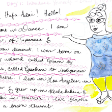 My project for course: Creative Visual Diary: Learn to Draw Your Life. Escrita, Comic, Humor gráfico, e Sketchbook projeto de Dance Aoki - 09.05.2023