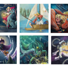 My project for course: Children’s Illustration with Procreate: Paint Magical Scenes. Traditional illustration, Digital Illustration, Children's Illustration, Digital Painting, and Picturebook project by Emma Clements - 05.16.2023