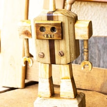Meu projeto do curso: Marcenaria lúdica: crie toy arts de madeira. Design de personagens, Escultura, Design de brinquedos, To, Art, e Marcenaria projeto de frankmedeiro - 14.05.2023