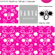 Rapport para club de mujeres Networking. Ilustração têxtil, e Design têxtil projeto de Vanesa Casado - 15.05.2023