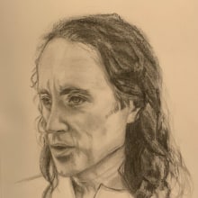 My project for course: Graphite Drawing Techniques for Planar Portraiture. Esboçado, Desenho, e Desenho de retrato projeto de Catherine - 21.05.2023