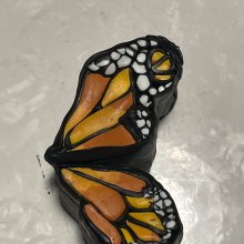 Monarch Butterfly. Artesanato, e Design de joias projeto de Rachel Shannon - 23.05.2023