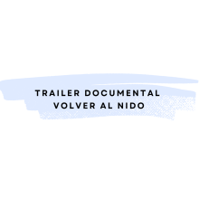 Trailer Documental Volver Al Nido. Un proyecto de Cine, vídeo, televisión, Multimedia, Vídeo, Producción audiovisual					, Edición de vídeo y Postproducción audiovisual de Andrea Vásquez - 24.05.2023