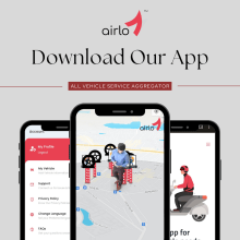 Airlo Mobile App. Un proyecto de Diseño de automoción, Diseño de apps y Desarrollo de apps de Kranthi Kumar K - 25.05.2023