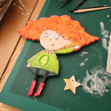 Lily's Adventure. Ilustração tradicional, Design de personagens, Design de brinquedos, To, Art, e Criatividade para crianças projeto de Eloise Leask - 24.03.2023