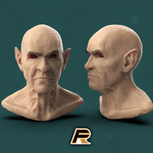 Mi proyecto del curso: Retrato 3D realista con ZBrush y KeyShot. Un proyecto de 3D, Modelado 3D y Diseño de personajes 3D de Facundo Rocca - 17.05.2023
