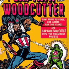 Captain Woodcutter. Traditional illustration, and Digital Illustration project by woodcutter Manero - 05.29.2023