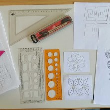 Mi proyecto del curso: Introducción al bordado japonés sashiko. Un proyecto de Moda, Bordado, Tejido, DIY, Upc, cling y Diseño textil de rouspino - 30.05.2023
