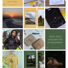 Mi proyecto del curso: Diseño de feed de Instagram con Canva. Design gráfico, Marketing, Redes sociais, Instagram, e Design digital projeto de Kathe Montano - 02.06.2023