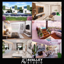 Renderizado de un Proyecto Habitacional . Un proyecto de Arquitectura y Visualización arquitectónica de Anyely Vallenilla Sanchez - 27.05.2023