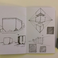 My project for course: Architectural Sketching: Thinking with Pen and Paper. Arquitetura, Esboçado, Desenho, Ilustração arquitetônica, Sketchbook, e Design de espaços projeto de Dietrich Adonis (Ordoñez) - 27.05.2023